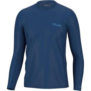imageHUK Mens Icon X Long Sleeve Performance Fishing ShirtSet Sail