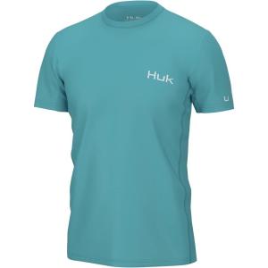 imageHUK Mens Icon X Short Sleeve Fishing Shirt with Sun ProtectionIpanema