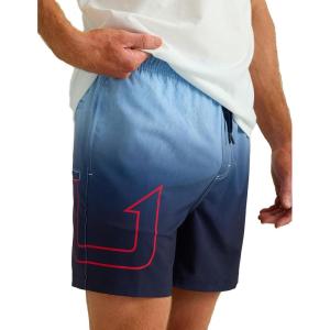 imageHUK Mens Pursuit Volley Pattern QuickDry ShortsChannel Marker