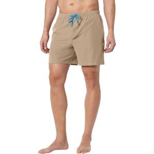 imageHUK Mens Volley 55quot Elastic Waist QuickDry Swim ShortsBraid