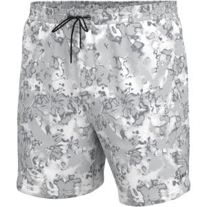 imageHUK Pursuit Volley Pattern QuickDry Shorts for MenFin Flats  Harbor Mist