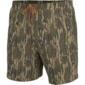 imageHUK Pursuit Volley Pattern QuickDry Shorts for MenMossy Oak Bottomland