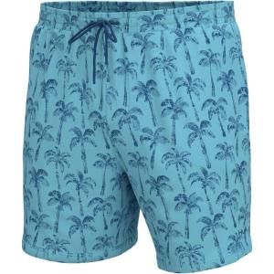 imageHUK Pursuit Volley Pattern QuickDry Shorts for MenSmall Palm  Ipanema