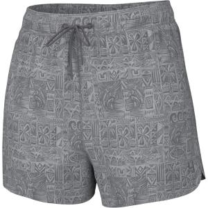 imageHUK Pursuit Volley Pattern QuickDry Shorts for WomenOffshore  Harbor Mist