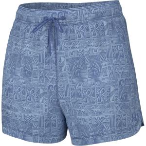 imageHUK Pursuit Volley Pattern QuickDry Shorts for WomenOffshore  Wedgewood