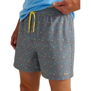 imageHUK Pursuit Volley QuickDry Fishing Shorts for MenSummer Green
