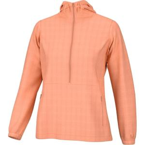 imageHUK Tide Point Pattern Pullover Fishing 14 Zip for WomenCrossdye  Coral Reef