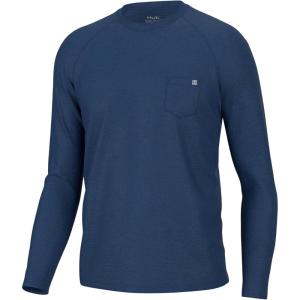 imageHUK Waypoint Long Sleeve Shirt Performance Fishing Tee for MenSet Sail
