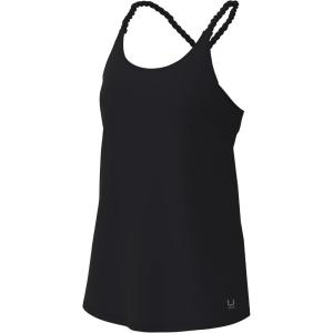 imageHUK Womens Novelty Performance Racer Back Fishing Tank TopBlack