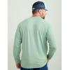imageHUK Mens A1a Crew QuickDry Breathable Fishing ShirtFog Green