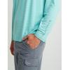 imageHUK Mens A1a Crew QuickDry Breathable Fishing ShirtMarine Blue