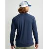 imageHUK Mens A1a Crew QuickDry Breathable Fishing ShirtNaval Academy