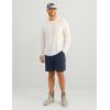 imageHUK Mens A1a Crew QuickDry Breathable Fishing ShirtWhite