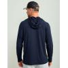 imageHUK Mens A1a HoodieLightweight Performance Fishing Hooded Shirt with UPF Sun ProtectionMoistureWicking ampamp QuickDry FabricNaval Academy