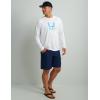 imageHUK Mens Icon X Hoodie Fishing With Sun Protection For Shirt White Large US