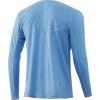 imageHUK Mens Icon X Long Sleeve Fishing Shirt with Sun ProtectionBaltic Sea