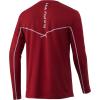 imageHUK Mens Icon X Long Sleeve Fishing Shirt with Sun ProtectionBlood Red