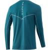 imageHUK Mens Icon X Long Sleeve Fishing Shirt with Sun ProtectionDeep Lake