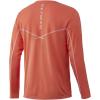 imageHUK Mens Icon X Long Sleeve Fishing Shirt with Sun ProtectionFusion Coral