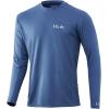 imageHUK Mens Icon X Long Sleeve Fishing Shirt with Sun ProtectionOvercast Grey