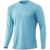 imageHUK Mens Icon X Long Sleeve Fishing Shirt with Sun ProtectionOvercast Grey