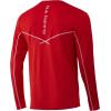 imageHUK Mens Icon X Long Sleeve Fishing Shirt with Sun ProtectionRed