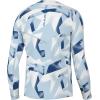 imageHUK Mens Icon X Pattern Long Sleeve Performance Fishing ShirtGeo Spark  White