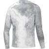 imageHUK Mens Pursuit Pattern Long Sleeve Sun Protecting Fishing ShirtBrackish Rock  Night Owl