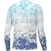 imageHUK Mens Pursuit Pattern Long Sleeve Sun Protecting Fishing ShirtFin America Fade  Island Paradise