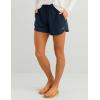 imageHUK Womens A1a QuickDry Fishing ShortsUPF 30Sun Protection4 Inseam Breathable with Elastic Waistband ampamp Builtin BriefNaval Academy