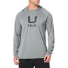 imageHUK Standard Icon X Hoodie Fishing Shirt with Sun Protection for Men Night Owl