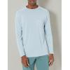 imageHUK Mens Waypoint Long Sleeve Performance TShirt 50 UPFBlue Fog