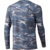 imageHUK Mens Waypoint Long Sleeve Performance TShirt 50 UPFEdisto  Sargasso Sea