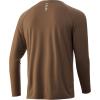 imageHUK Mens Waypoint Long Sleeve Performance TShirt 50 UPFFallen Rock