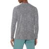 imageHUK Mens Waypoint Long Sleeve Performance TShirt 50 UPFRunning Lakes  Volcanic Ash