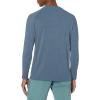 imageHUK Mens Waypoint Long Sleeve Performance TShirt 50 UPFTitanium Blue