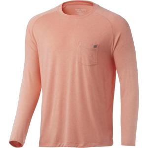 imageHUK Mens Waypoint Long Sleeve Performance TShirt 50 UPFDesert Flower