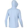 imageHUK Boys Icon X Hoodie Fishing Shirt with Sun Protection for KidsIce Water