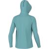 imageHUK Boys Icon X Hoodie Fishing Shirt with Sun Protection for KidsMarine Blue