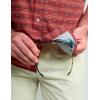 imageHUK Kona Solid Short Sleeve Fishing Button Down Shirt for MenScarlet Blaze