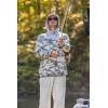 imageHUK Mens Cold Front Hoodie Performance Fishing Layering Hooded ShirtKc  Khaki