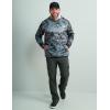 imageHUK Mens Cold Front Hoodie Performance Fishing Layering Hooded ShirtKc  Night Owl