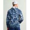 imageHUK Mens Cold Front Hoodie Performance Fishing Layering Hooded ShirtQuiet Harbor
