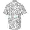 imageHUK Mens Kc Scott Patterned Kona Performance Button Down ShirtDesert Rose  White