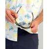 imageHUK Mens Kc Scott Patterned Kona Performance Button Down ShirtKc  Marolina Blue