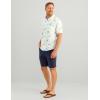 imageHUK Mens Kc Scott Patterned Kona Performance Button Down ShirtKc  Marolina Blue