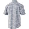 imageHUK Mens Kona Short Sleeve Shirt  Performance Button DownCovered Up  Oyster