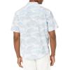 imageHUK Mens Kona Short Sleeve Shirt  Performance Button DownCovered Up  White