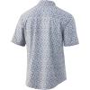 imageHUK Mens Kona Short Sleeve Shirt  Performance Button DownLure Splash  Volcanic Ash