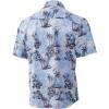 imageHUK Mens Kona Short Sleeve Shirt  Performance Button DownParadise Pass  White